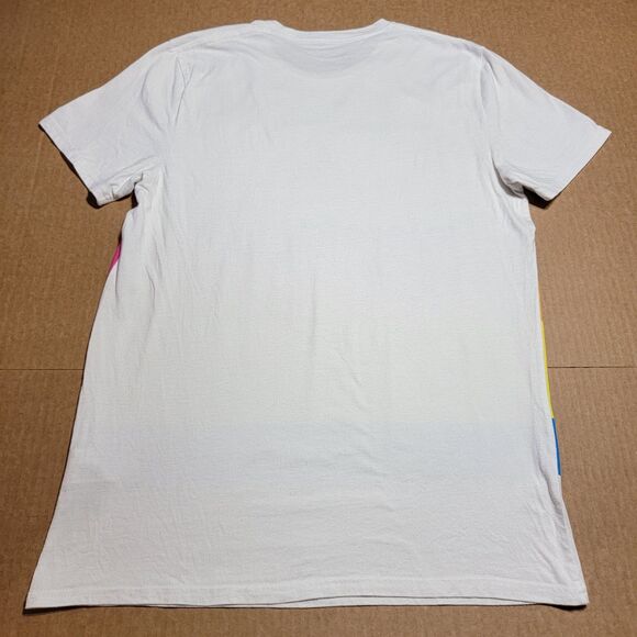Hollister Graphic SS Tee Polaroid 258m VHS White - Size Medium - Picture 3 of 4